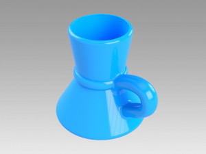 star trek deep space nine kiras raktagino mug replica prop 3D Принт Модель