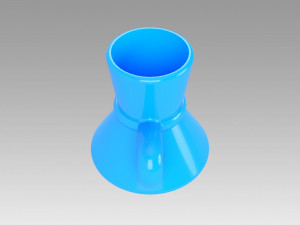 star trek deep space nine kiras raktagino mug replica prop 3D Принт Модель