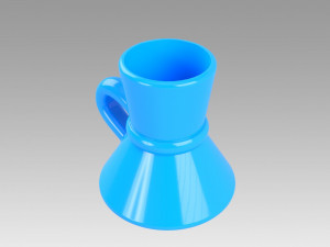 star trek deep space nine kiras raktagino mug replica prop 3D Принт Модель