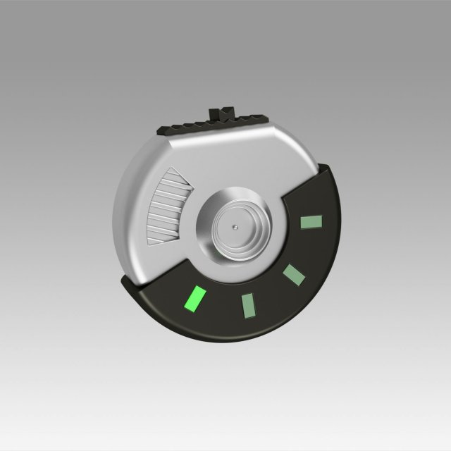 star trek voyager hero cortical inhibitor cosplay prop replica Modelo de Impressão 3D .c4d .max .obj .3ds .fbx .stl .blend 