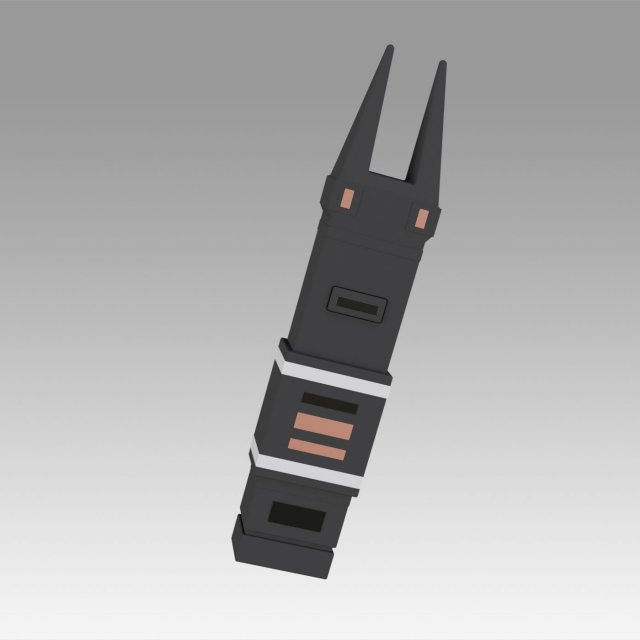 star trek the next generation 4th season forked medical device 3D 打印模型 .c4d .max .obj .3ds .fbx .stl .blend