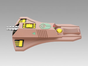 star trek the next generation ferengi phaser cosplay prop Model Cetak 3D