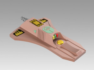star trek the next generation ferengi phaser cosplay prop Model Cetak 3D
