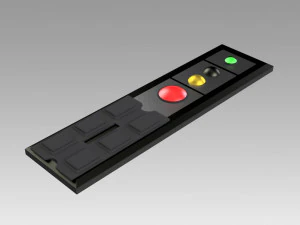 star trek enterprise remote control or hand held button control 3D Print Model