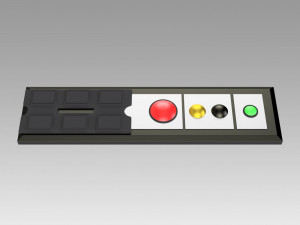 star trek enterprise remote control or hand held button control Model do druku 3D