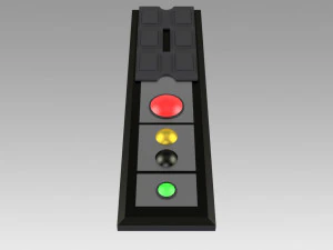 star trek enterprise remote control or hand held button control 3D Print Model
