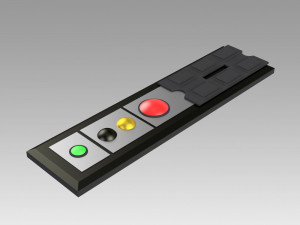 star trek enterprise remote control or hand held button control Model do druku 3D