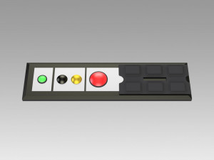 star trek enterprise remote control or hand held button control Model do druku 3D