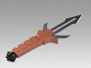 star trek the search for spock exacting of the klingon dk tahg Model Cetak 3D