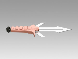 star trek the search for spock exacting of the klingon dk tahg Model Cetak 3D