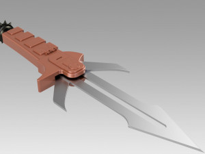 star trek the search for spock exacting of the klingon dk tahg Model Cetak 3D