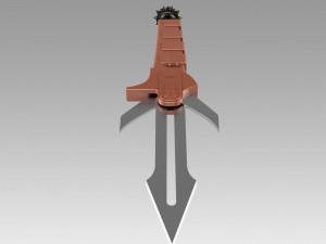 star trek the search for spock exacting of the klingon dk tahg Model Cetak 3D