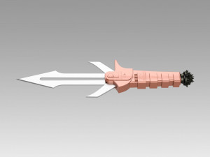star trek the search for spock exacting of the klingon dk tahg Model Cetak 3D