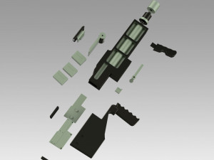 star trek enterprise alien containment flamethrower extinction Modèles 3D en vedette