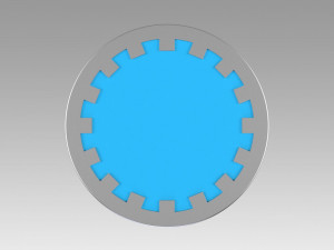bounty puck the mandalorian cosplay prop replica 3D-Druckmodell