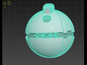 star wars thermal detonator cosplay prop replica 3D Print Model