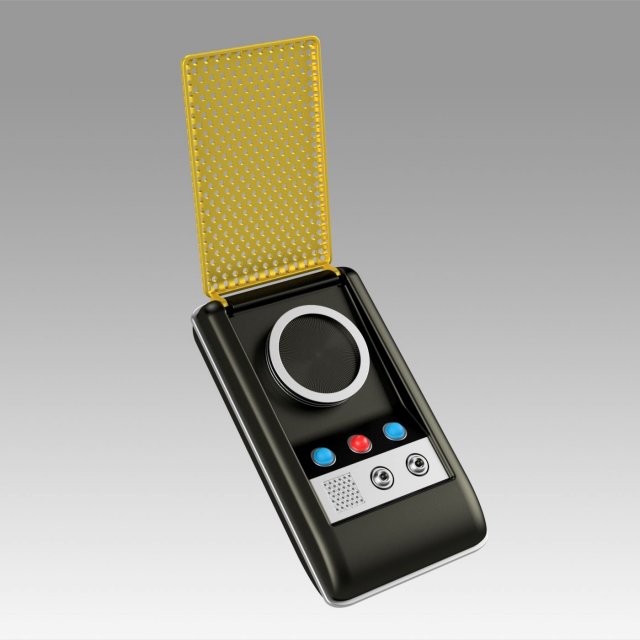 star trek light and sound communicator set cosplay prop Modelo de impresión 3D .c4d .max .obj .3ds .fbx .stl .blend 