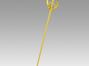 touhou project byakuren hijiri stave cosplay prop 3D Print Model