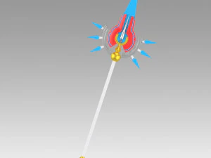 Ostateczna edycja Xenoblade Chronicles Melia Cosplay Model do druku 3D