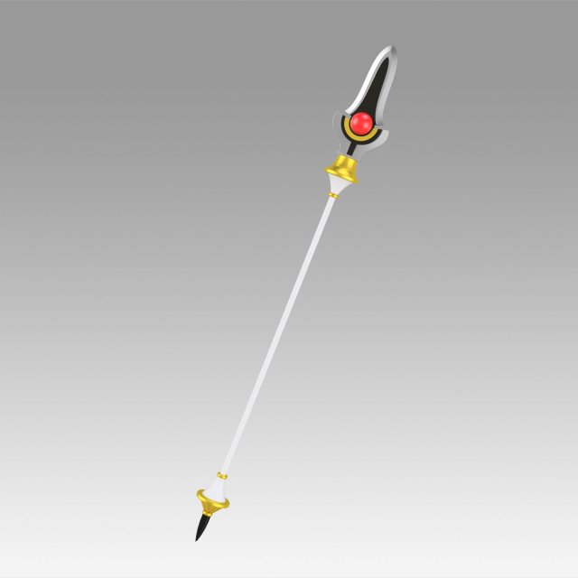 the rising of the shield hero motoyasu kitamura spear Modèles 3D en vedette .c4d .max .obj .3ds .fbx .stl .blend 