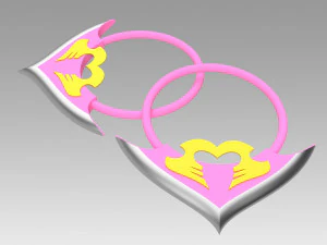 zone-00 benio circle cosplay prop 3D Print Model