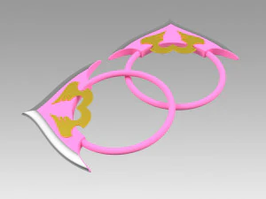 zone-00 benio circle cosplay prop 3D Print Model