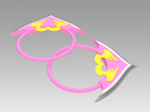 zone-00 benio circle cosplay prop 3D Print Model
