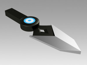 valorant jett knife cosplay prop 3D प्रिंट मॉडल