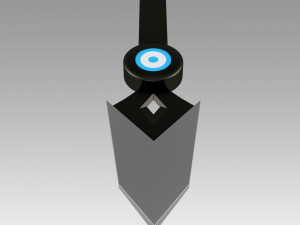 valorant jett knife cosplay prop 3D प्रिंट मॉडल