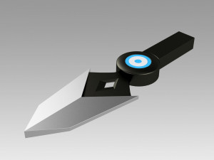 valorant jett knife cosplay prop 3D प्रिंट मॉडल