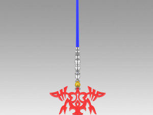 final fantasy x ff10 seymour guado cosplay prop Model Cetak 3D