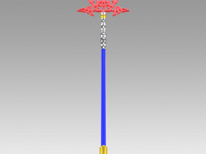final fantasy x ff10 seymour guado cosplay prop Model Cetak 3D