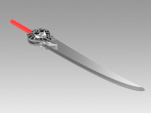 final fantasy x-2 ffx2 paine sword cosplay prop 3D प्रिंट मॉडल