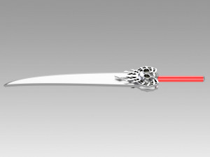 final fantasy x-2 ffx2 paine sword cosplay prop 3D प्रिंट मॉडल