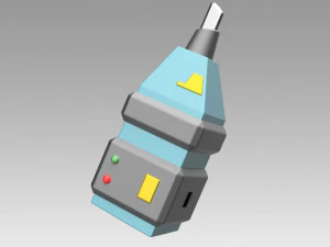 replika narzędzia medycznego Star Trek Voyager Hero Retin Imager Model do druku 3D