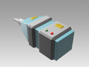star trek voyager hero retinal imager medical tool replica prop 3D Принт Модель