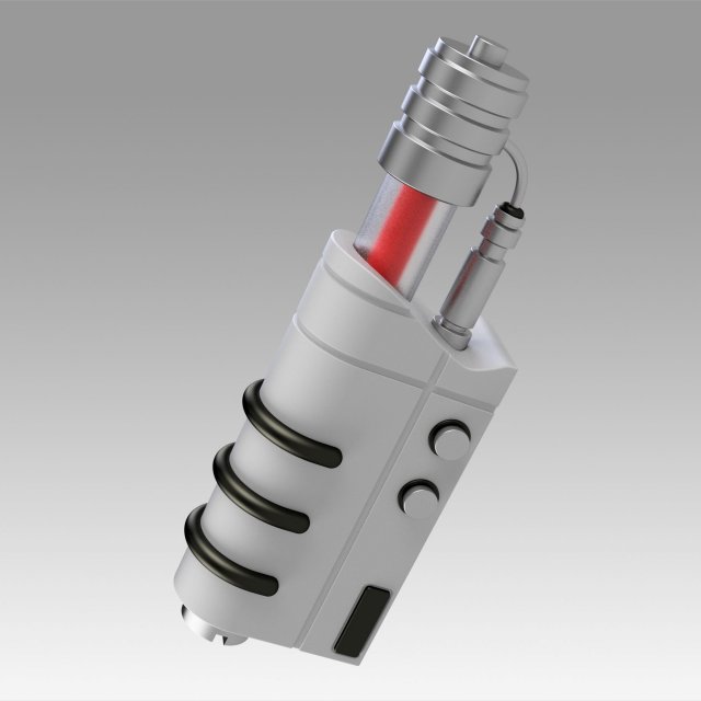 star trek enterprise dr phlox hypospray cosplay replica prop 3D Druckmodell .c4d .max .obj .3ds .fbx .stl .blend