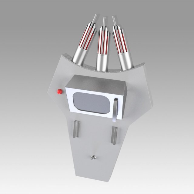 star trek the original series hero trident scanner cosplay prop Model do druku 3D .c4d .max .obj .3ds .fbx .stl .blend 