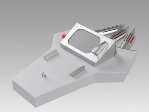 star trek the original series hero trident scanner cosplay prop 3D Print Model