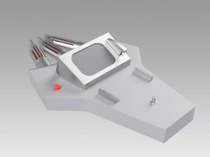 star trek the original series hero trident scanner cosplay prop 3D Print Model