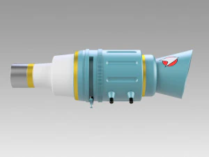 star trek vi de onontdekte medische bloedscanner 3D printmodel