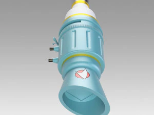 star trek vi de onontdekte medische bloedscanner 3D printmodel