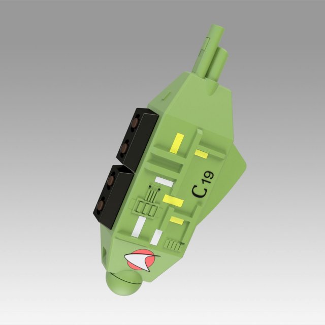 star trek the wrathkhan hero electronic boatswains whistle Model do druku 3D .c4d .max .obj .3ds .fbx .stl .blend 