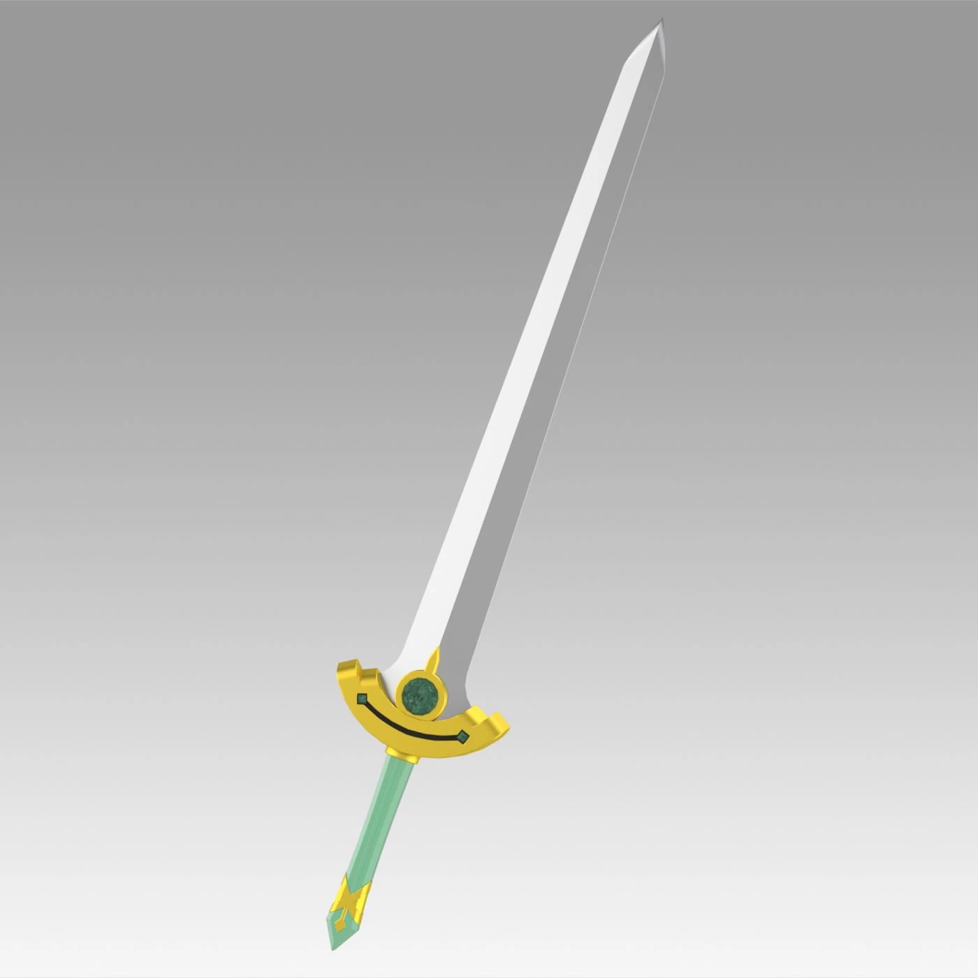 sword art online sao kirigaya suguha leafa sword 3D Print Model .c4d .max .obj .3ds .fbx .stl .blend 