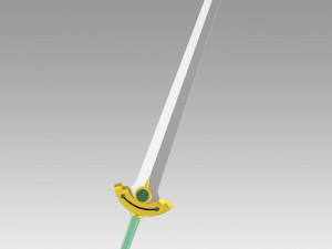 sword art online sao kirigaya suguha leafa sword 3D Print Model