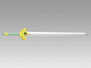 sword art online sao kirigaya suguha leafa sword Modelo de impresión 3D