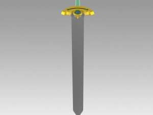 sword art online sao kirigaya suguha leafa sword Modelo de impresión 3D