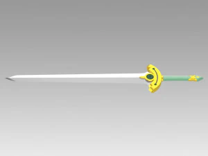 sword art online sao kirigaya suguha leafa sword 3D Print Model