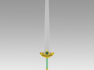 sword art online sao kirigaya suguha leafa sword Modelo de impresión 3D