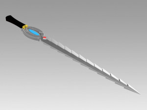 chaika the coffin princess hitsugi no chaika bohdan sword Modelo de impresión 3D